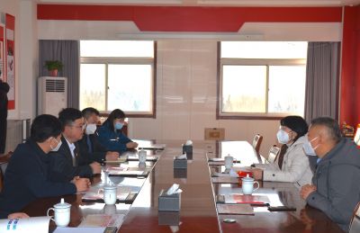 山东省潍坊市副市长陈端梅一行莅临伟易博医药下属山东伟易博药业走访慰问