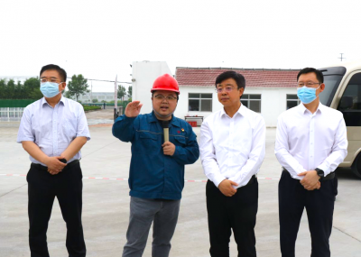 潍坊市委书记刘运一行莅临伟易博医药下属山东伟易博药业调研指导